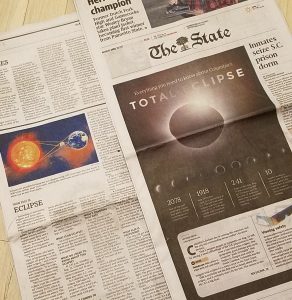 The State eclipse article Erin Shaw Columbia SC
